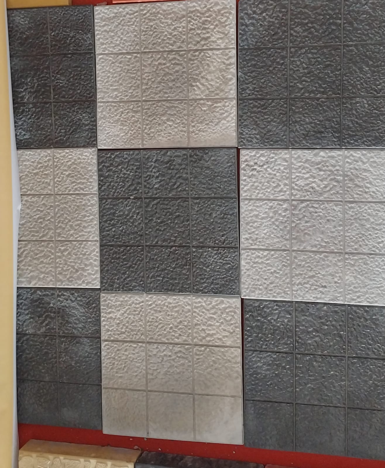 Textured Checker Tiles