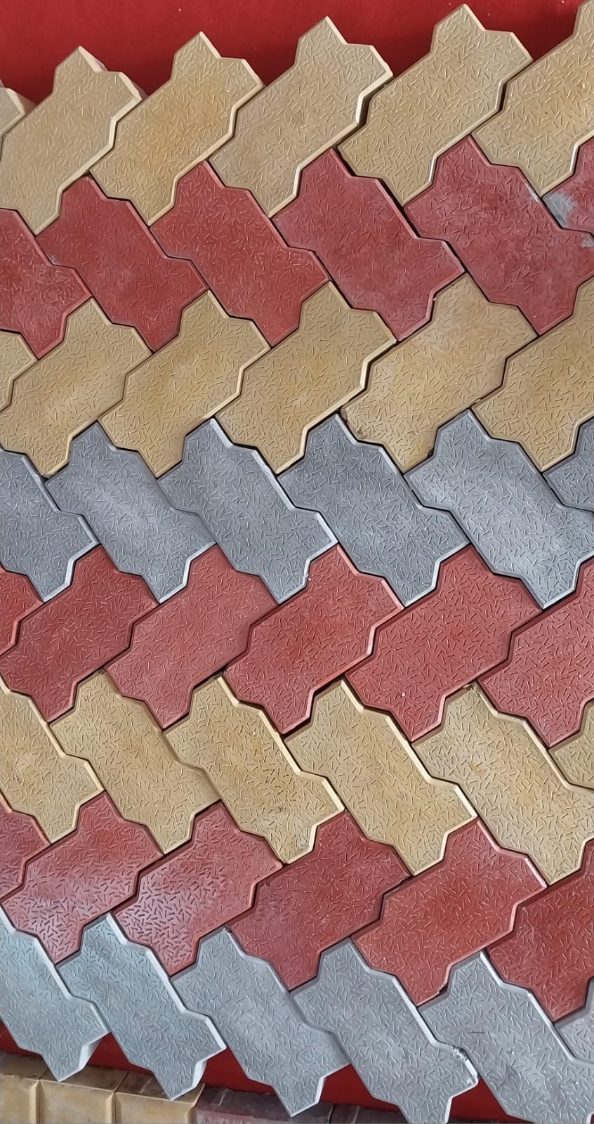 Zig-Zag Rubber Mould